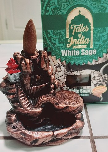 Tütsülük geri akışlı tütsülük sıfır üründür tütsü kutusu hediye - Görsel 7