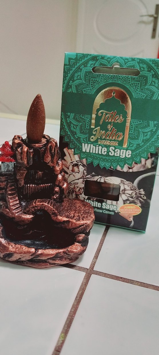 Tütsülük geri akışlı tütsülük sıfır üründür tütsü kutusu hediye - Görsel 4