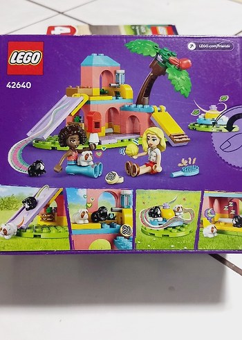 LEGO Friends Hamster Parkı 86parça kutusunda - Görsel 7
