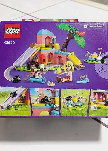 LEGO Friends Hamster Parkı 86parça kutusunda - Görsel 8