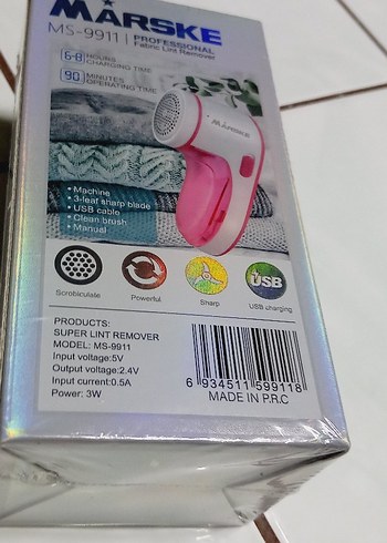 Tüy toplama makinesi kıyafetler içindir. - Görsel 8