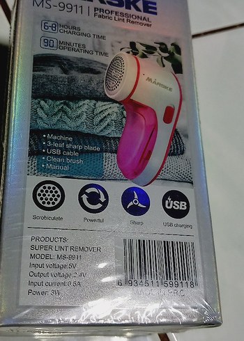 Tüy toplama makinesi kıyafetler içindir. - Görsel 7