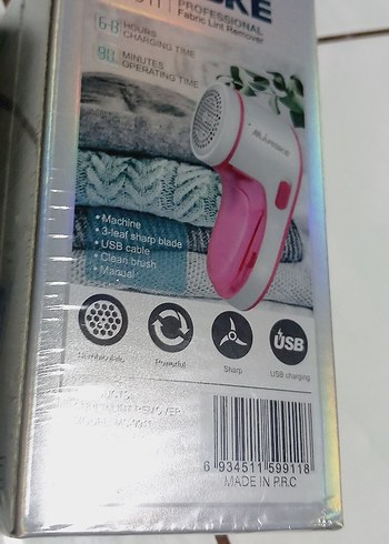 Tüy toplama makinesi kıyafetler içindir. - Görsel 2