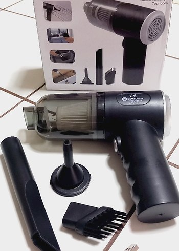 Araç içi kablosuz Vakumlu temizleyici şarzlı - Görsel 10