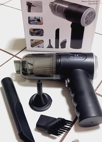 Araç içi kablosuz Vakumlu temizleyici şarzlı - Görsel 8