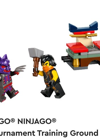 LEGO Ninjago Dragons Rising Turnuva Eğitim Alanı Seti - Görsel 5