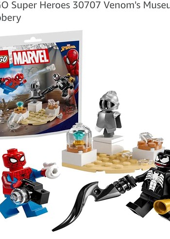 LEGO Marvel Venom'un Müze Soygunu 36 parça - Görsel 14