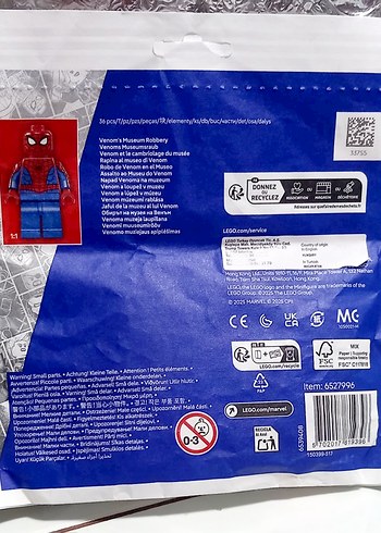 LEGO Marvel Venom'un Müze Soygunu 36 parça - Görsel 20