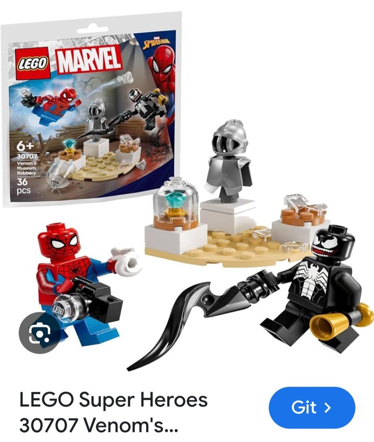LEGO Marvel Venom'un Müze Soygunu 36 parça - Görsel 3