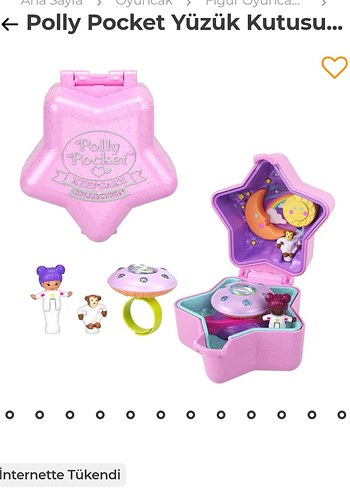 Polly Pocket Yüzük Kutusu Oyun Seti ORJİNAL üründür - Görsel 4