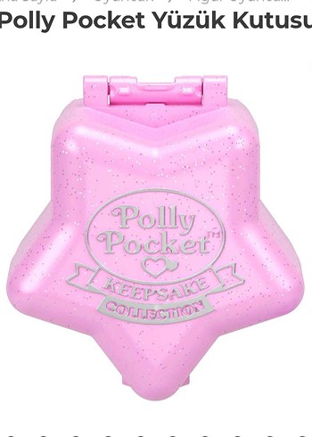 Polly Pocket Yüzük Kutusu Oyun Seti ORJİNAL üründür - Görsel 3
