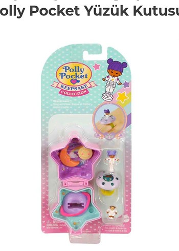 Polly Pocket Yüzük Kutusu Oyun Seti ORJİNAL üründür - Görsel 7