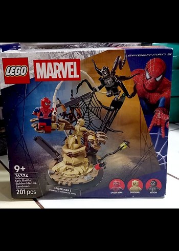 LEGO Marvel Örümcek Adam Kum Adama Karşı Efsanevi Savaş 201parça - Görsel 2