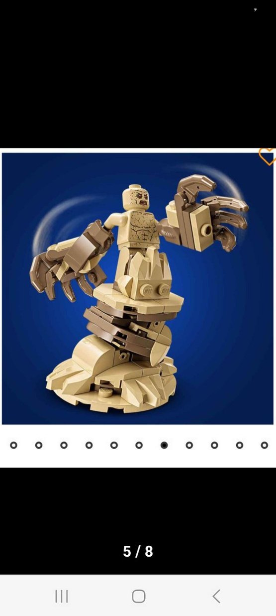 LEGO Marvel Örümcek Adam Kum Adama Karşı Efsanevi Savaş 201parça - Görsel 5