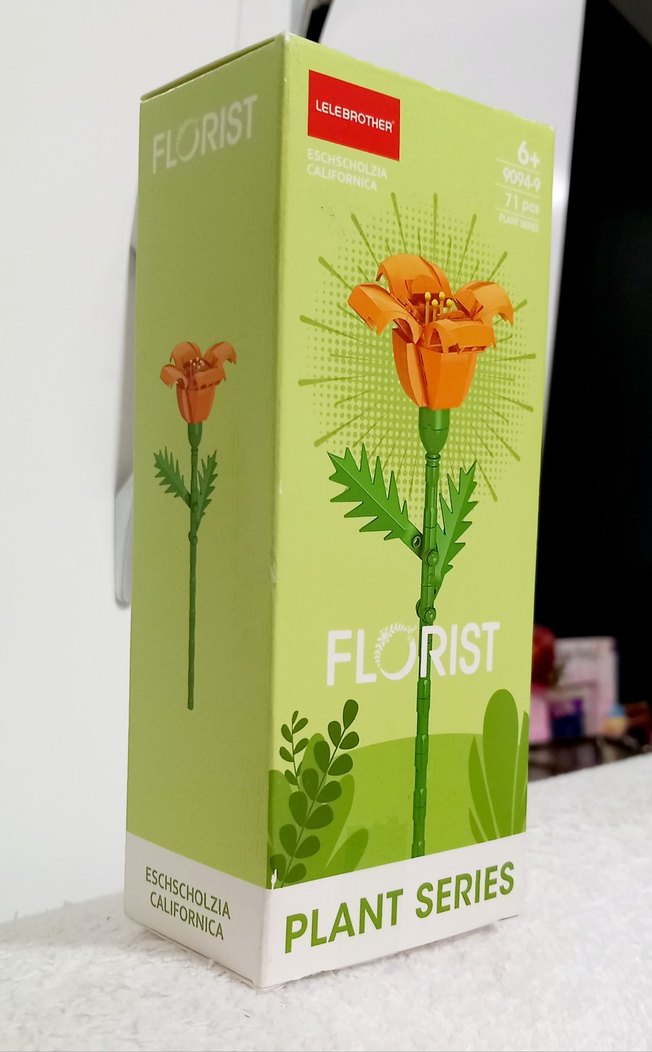 Lego Lelebrother Lego Çiçek Seti Mini boy. sıfır ürün kutusunda - Görsel 3