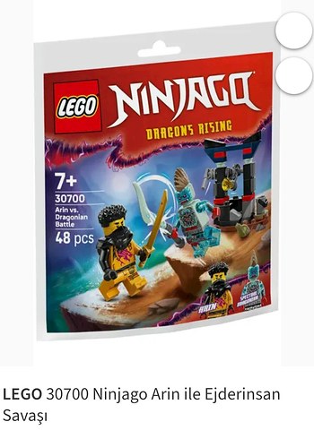 LEGO Ninjago Arin Ejderinsan Savaşı 48 Parça - Görsel 6