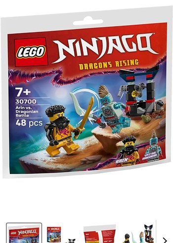 LEGO Ninjago Arin Ejderinsan Savaşı 48 Parça - Görsel 4