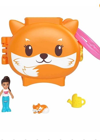 Polly Pocket Sevimli Hayvanlar Oyun Evi Orjinal ürün kutusunda - Görsel 5