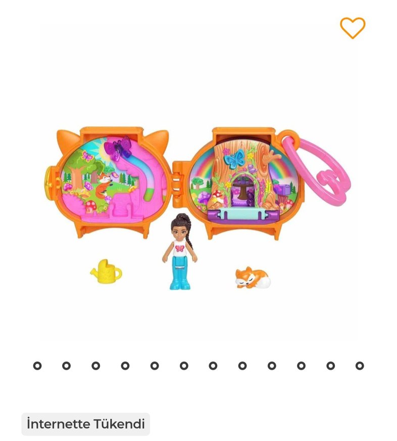 Polly Pocket Sevimli Hayvanlar Oyun Evi Orjinal ürün kutusunda - Görsel 2