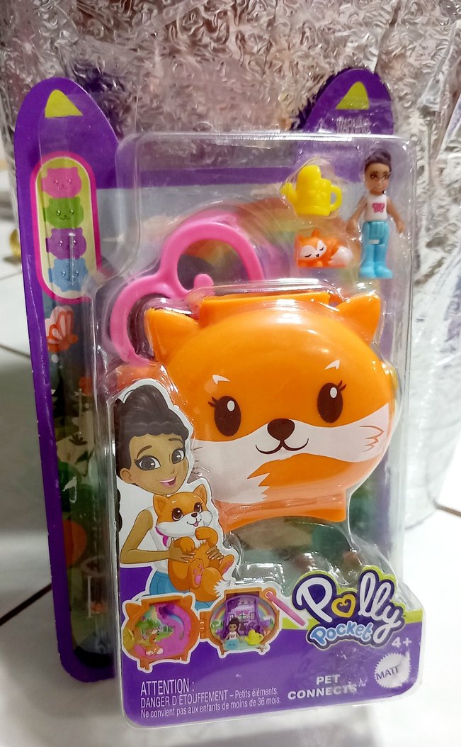 Polly Pocket Sevimli Hayvanlar Oyun Evi Orjinal ürün kutusunda - Görsel 3