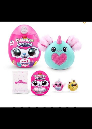 RainBocoRns Eggzania BABY MANIA Orjinal Ürün sıfır kutusunda - Görsel 8