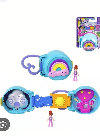 Polly Pocket Seyehat Eğlence Evi Oyun Seti ORJİNAL ÜRÜNDÜR - Görsel 11