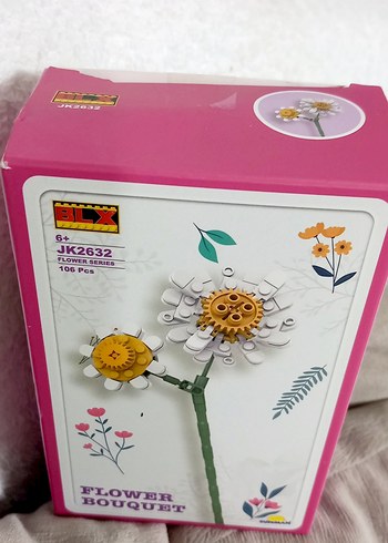 Lego Papatya Mini boy Lego sıfır üründür kutusundadır - Görsel 3