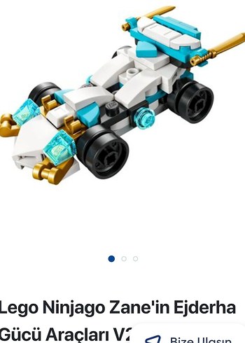 LEGO Ninjago Zane'in Ejderha Gücü Araçları 55parça - Görsel 14