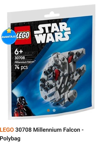 LEGO Star Wars Millennium Falcon 74 Parça Set - Görsel 5