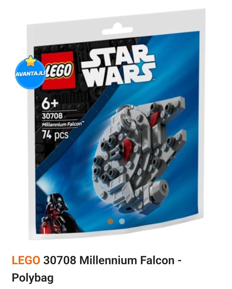LEGO Star Wars Millennium Falcon 74 Parça Set - Görsel 5