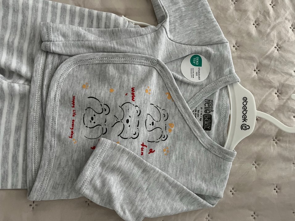 Hello baby ikili yenidoğan takım - Görsel 2