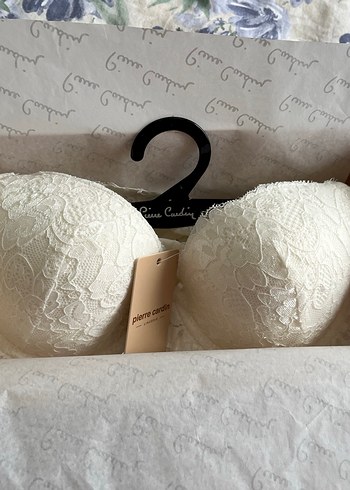 Beyaz Dantel sütyen takım - Görsel 3