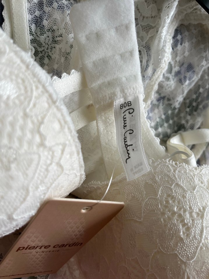 Beyaz Dantel sütyen takım - Görsel 2