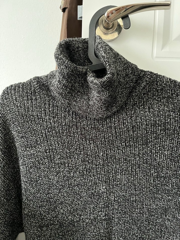 Koton Gri Boğazlı Triko Kadın Kazak - Görsel 2