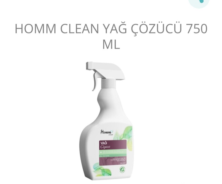 Homm Clean Mutfak Oxi Power Toz Temizleyici - Görsel 3