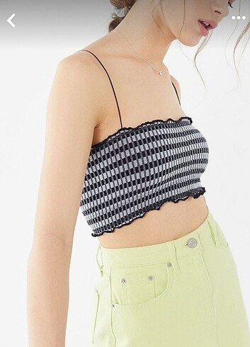Urban Outfitters Urban Outfitters Y2K Crop Üst 