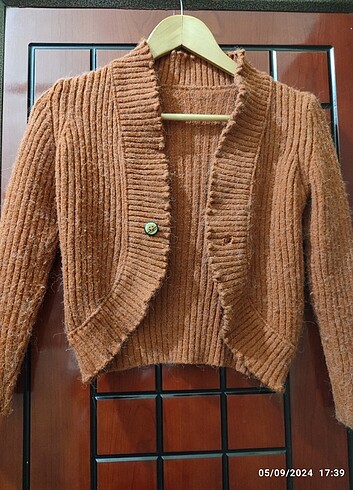 Mango Vintage Yün Bolero Hırka 