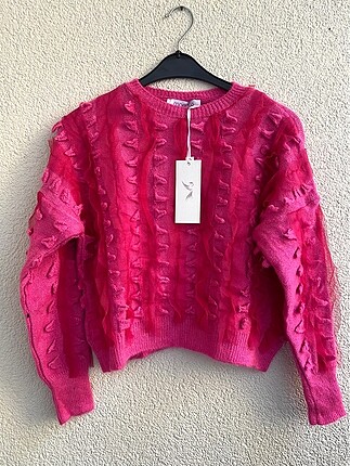 Pembe triko kazak