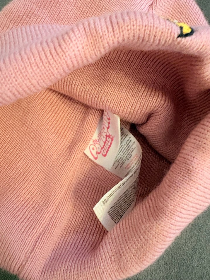 Pembe Örgü Kadın Bere - Görsel 3