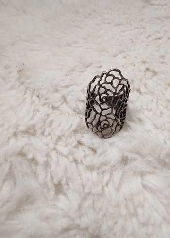 Dantel İşlemeli Bohem Vintage Kadın Yüzük - Görsel 2