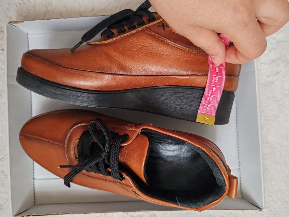 Kahverengi Kadın Deri Günlük Ayakkabı - Görsel 3