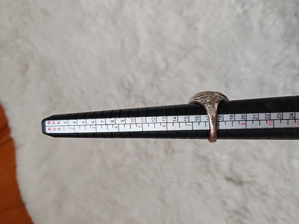 Pudra Pembe Taşlı Bohem Kadın Yüzük - Görsel 3