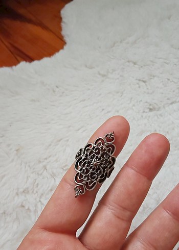 Otantik Desenli Bohem Yüzük - Görsel 3