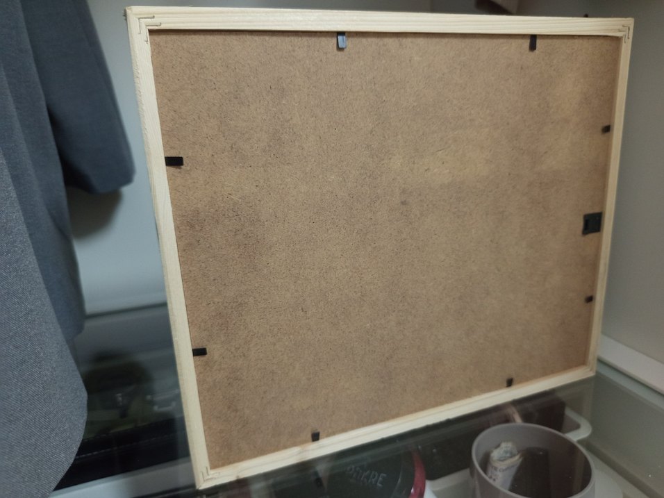 Ahşap 30*30 Kare Çerçeve - Görsel 2