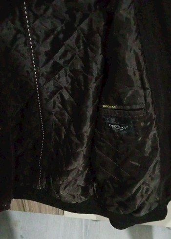 Düğmeli Kahverengi Süet Erkek Ceket - Görsel 4