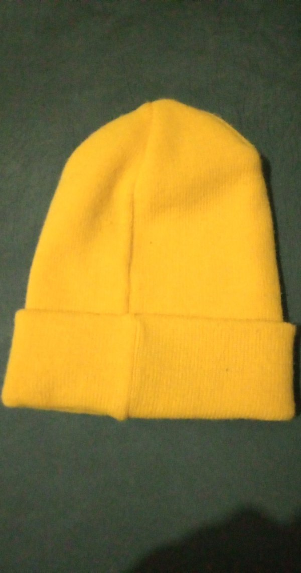 Sarı Kadın Örgü Bere - Görsel 2