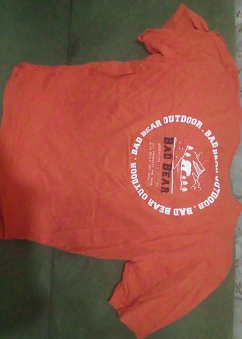 Turuncu Kısa Kollu Tişört - Görsel 4