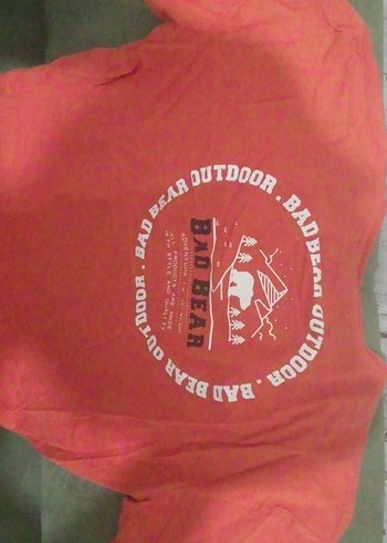 Turuncu Kısa Kollu Tişört - Görsel 5