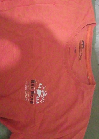 Turuncu Kısa Kollu Tişört - Görsel 2