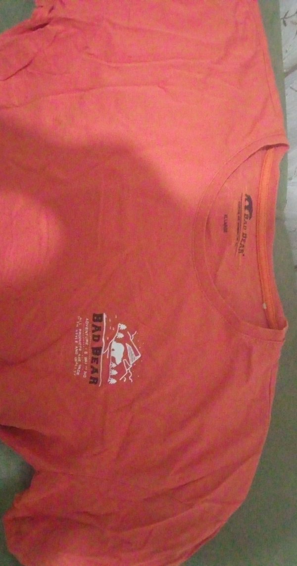 Turuncu Kısa Kollu Tişört - Görsel 2